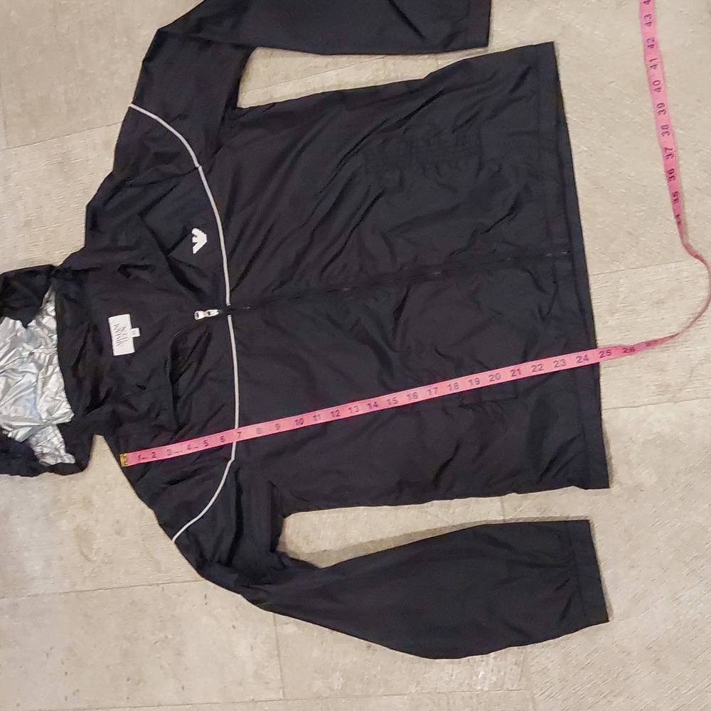 Armani Teen Windbreaker Full Zip Hooded Jacket Boys Size 16 A - Picture 8 of 16